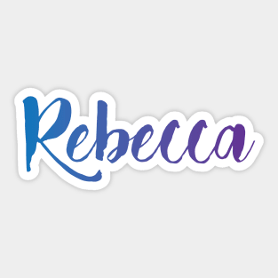 Rebecca Sticker